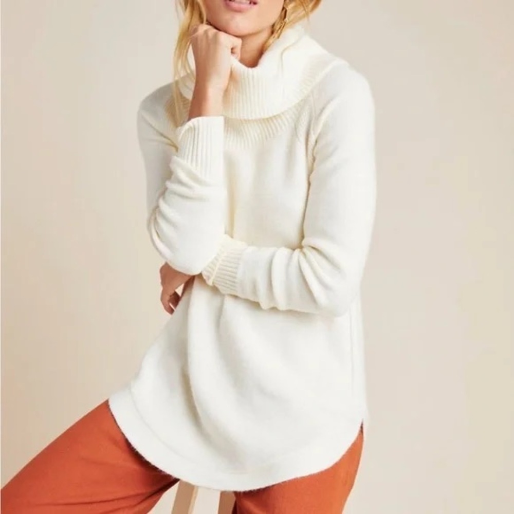 Anthropologie Georgia Cowl Turtle Neck